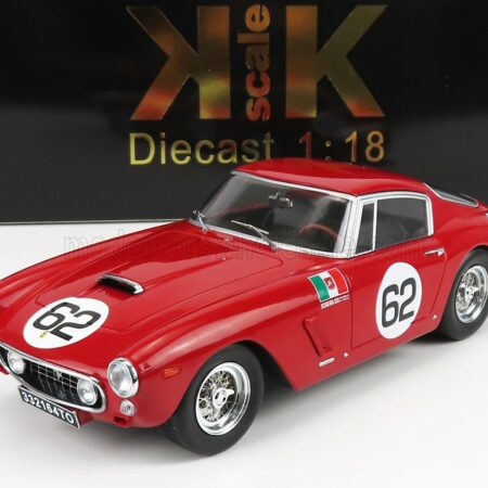 KK-SCALE 1/18 FERRARI | 250GT SWB COUPE N 62 WINNER MONZA 1960 C.M.ABATE | RED