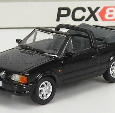 PREMIUM CLASSIXXS 1/87 FORD ENGLAND | ESCORT MKIV CABRIOLET OPEN 1986 | BLACK