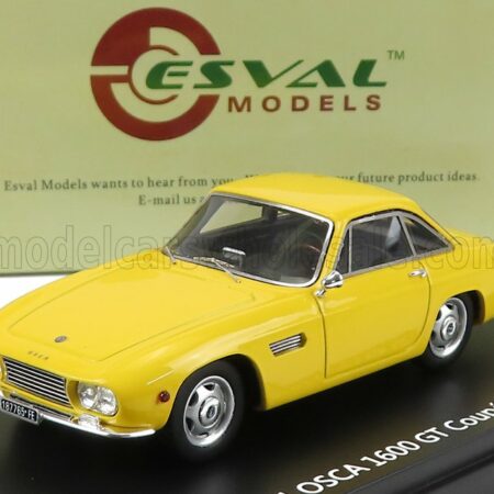 ESVAL MODEL 1/43 OSCA | 1600GT COUPE FISSORE 1961 | YELLOW