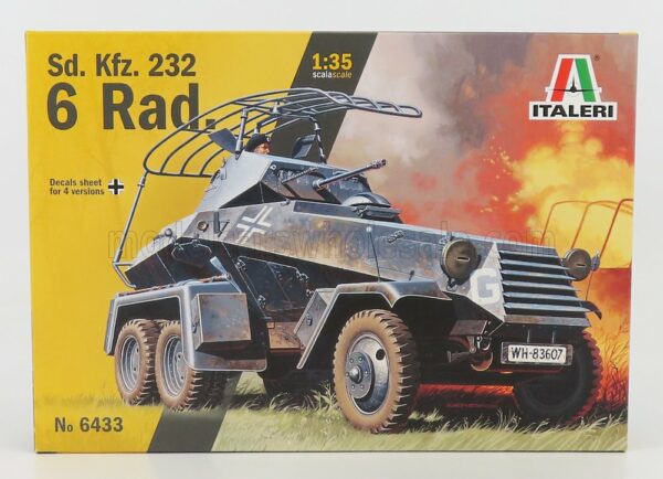 ITALERI 1/35 TANK | 6 RAD. TRUCK MILITARY SD. KFZ. 232 1942 | /