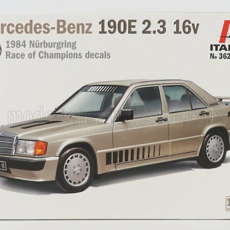 ITALERI 1/24 MERCEDES BENZ | 190E 2.3 16V (W201) N 11 WINNER NURBURGING RACE OF CHAMPION 1984 AYRTON SENNA | /