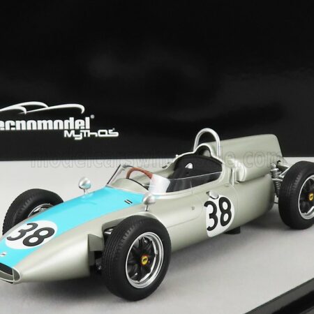 TECNOMODEL 1/18 COOPER | F1  T53 N 38 GERMAN GP 1961 B.COLLOMB | SILVER