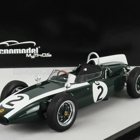 TECNOMODEL 1/18 COOPER | F1  T53 N 2 BRITISH GP 1960 B.McLAREN | GREEN