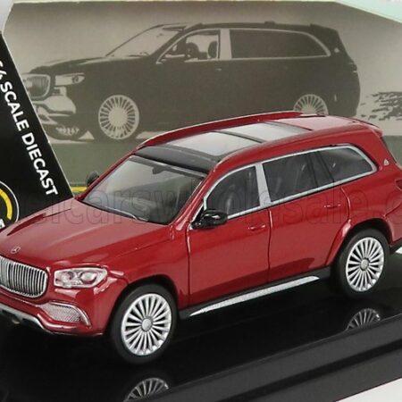 PARAGON-MODELS 1/64 MERCEDES BENZ | MAYBACH GLS-CLASS 600 (X167) LHD 2019 | RED