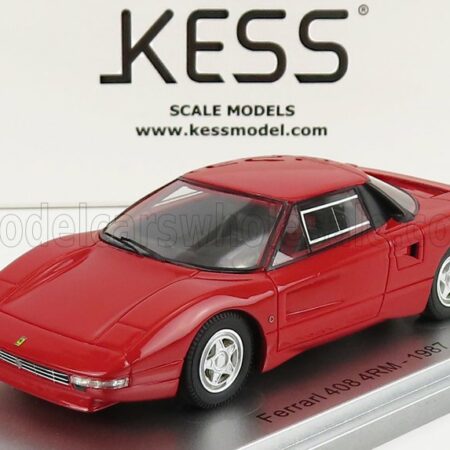 KESS-MODEL 1/43 FERRARI | 408 4RM 1987 | RED