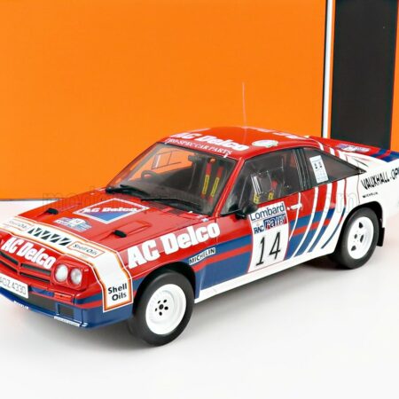 IXO-MODELS 1/18 OPEL | MANTA B 400 N 14 RALLY RAC LOMBARD 1985 J.McRAE - I.GRINDROD | RED BLUE WHITE