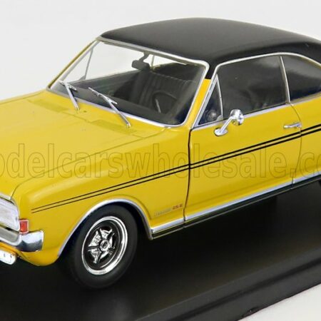 EDICOLA 1/24 OPEL | COMMODORE A GS/E COUPE 1970 | YELLOW BLACK