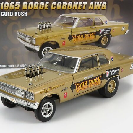 ACME-MODELS 1/18 DODGE | CORONET GOLD RUSH CUSTOM 1965 | GOLD