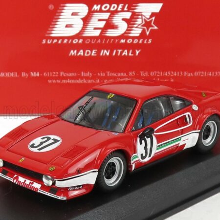 BEST-MODEL 1/43 FERRARI | 308 GTB N 37 RALLY HAVIROV INTERNATIONAL 1978 M.DANTINNE | RED