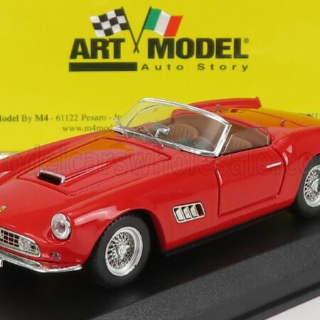 ART-MODEL 1/43 FERRARI | 250 LWB CALIFORNIA SHORT NOSE SPIDER OPEN 1958 | RED