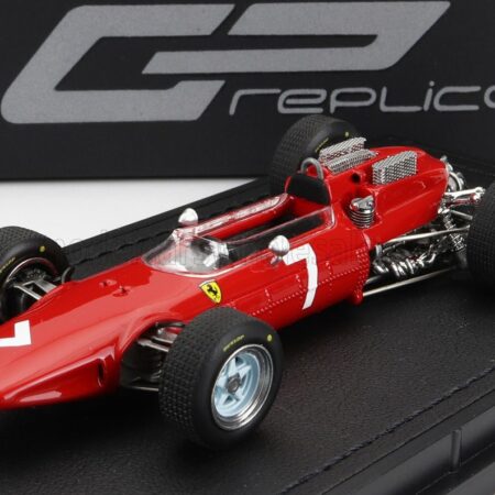 GP-REPLICAS 1/43 FERRARI | F1  158 SCUDERIA FERRARI N 7 WINNER GERMANY GP JOHN SURTEES 1964 WORLD CHAMPION | RED