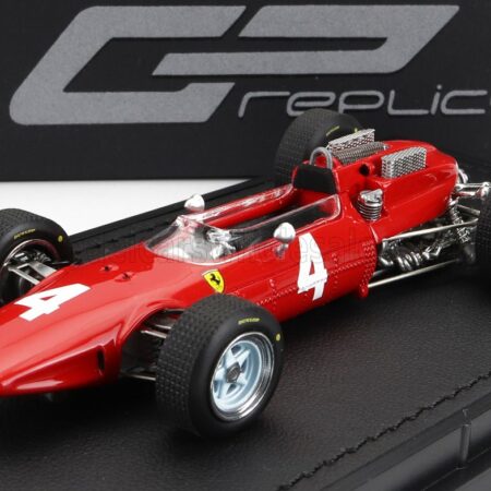 GP-REPLICAS 1/43 FERRARI | F1  158 SCUDERIA FERRARI N 4 3rd MONZA ITALY GP 1964 LORENZO BANDINI | RED