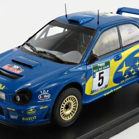 EDICOLA 1/24 SUBARU | IMPREZA S7 WRC N 5 RALLY NEW ZEALAND 2001 RICHARD BURNS - ROBERT REID | BLUE MET