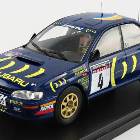 EDICOLA 1/24 SUBARU | IMPREZA 555 N 4 RALLY RAC GB 1995 C.McRAE - D.RINGER | BLUE MET