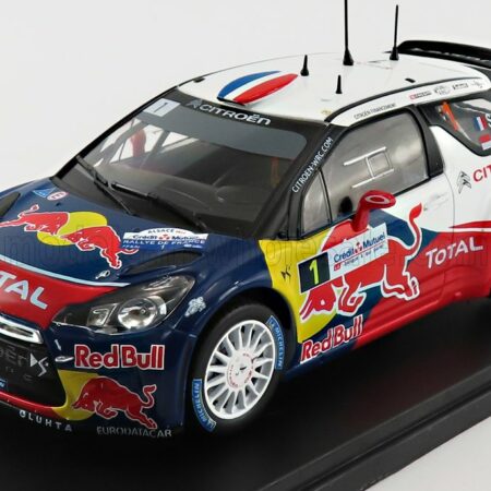 EDICOLA 1/24 CITROEN | DS3 WRC REDBULL TOTAL N 1 RALLY D'ALSACE 2012 S.LOEB - D.ELENA | BLUE WHITE RED