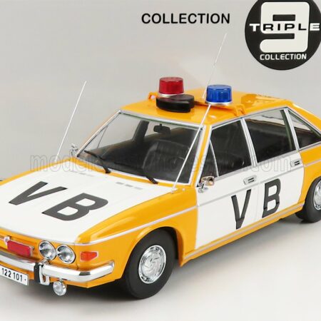 TRIPLE9 1/18 TATRA | 613 VB SPECIAL POLICE ESCORT OF TOP GOVERNMENT OFFICIALS 1CZECHOSLOVAKIA 979 | YELLOW WHITE