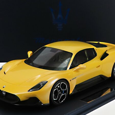 MASERATI MODELS 1/12 MASERATI | MC20 2020 - CON VETRINA - WITH SHOWCASE | GIALLO GENIO - YELLOW