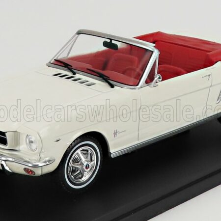 EDICOLA 1/24 FORD USA | MUSTANG CABRIOLET OPEN 1965 | WHITE