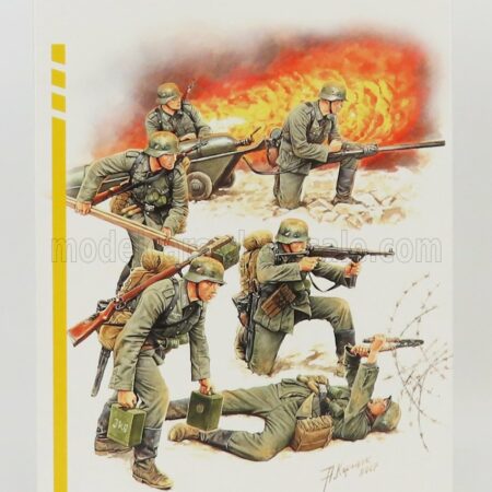 ZVEZDA 1/35 FIGURES | GERMAN SOLDIERS STURMPIONIERE 1940 |