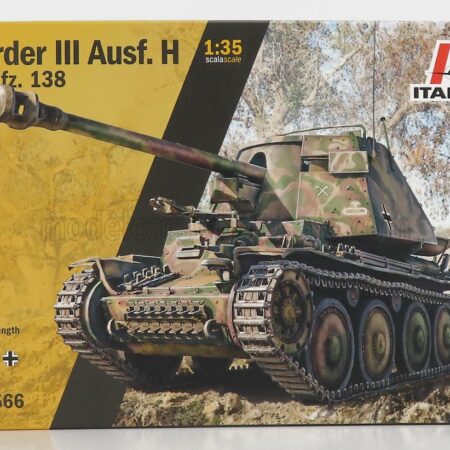 ITALERI 1/35 TANK | MARDER III AUSF. H MILITARY 1945 |