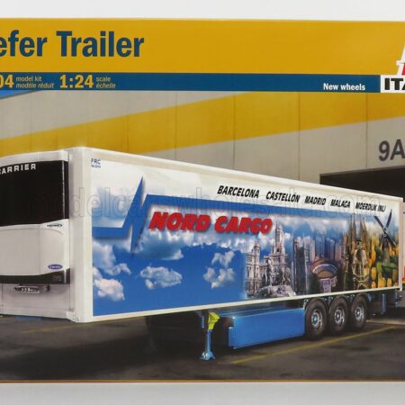 ITALERI 1/24 TRAILER | RIMORCHIO - TRAILER SEMI-FRIGO FOR TRUCK | VARIOUS