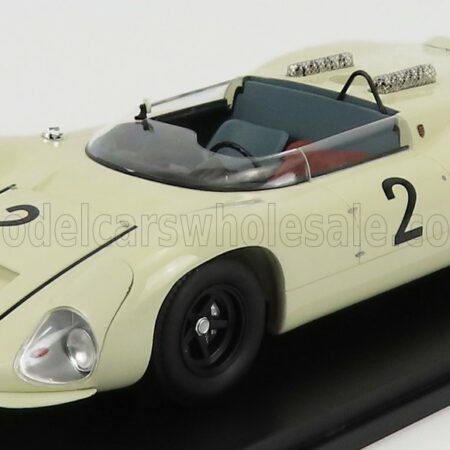 MATRIX SCALE MODELS 1/18 PORSCHE | 910-8 BERGSPIDER N 2 1967 | WHITE