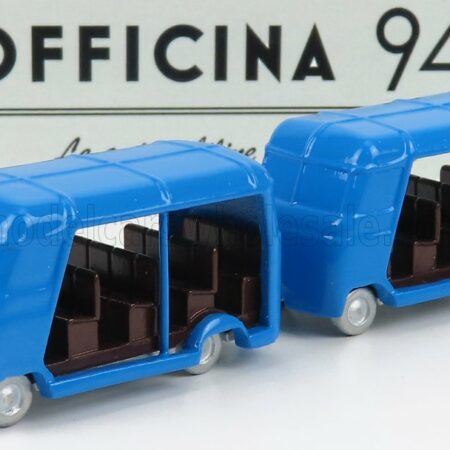 OFFICINA-942 1/76 FIAT | 1100 ELR AUTOTRENO VISITATORI FIERA DEL LEVANTE CARROZZERIA ROMANAZZI 1953 | BLUE