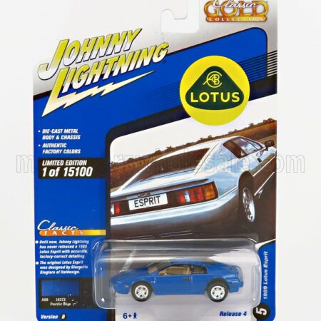 JOHNNY LIGHTNING 1/64 LOTUS | ESPRIT 1989 | BLUE