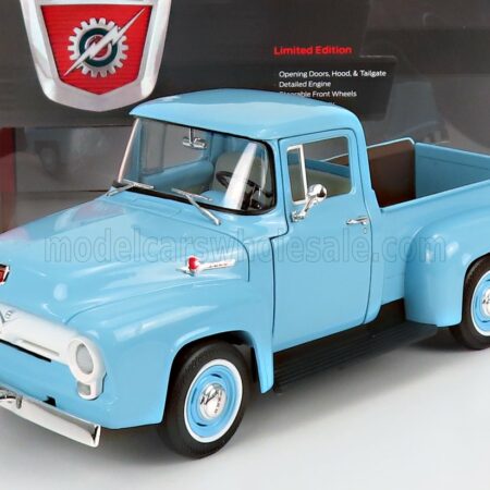 AUTOWORLD 1/18 FORD USA | F-100 PICK-UP 1956 | LIGHT BLUE