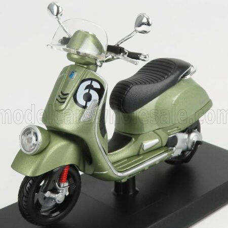 EDICOLA 1/18 PIAGGIO | VESPA 6 GIORNI N 6 2017 | GREEN MET