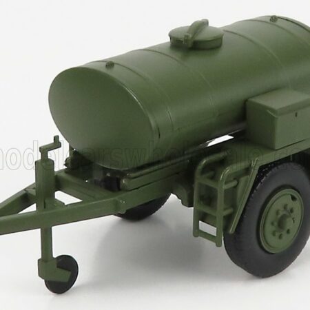 EDICOLA 1/43 TRAILER | RIMORCHIO TANKER 2000 LITRE | MILITARY GREEN