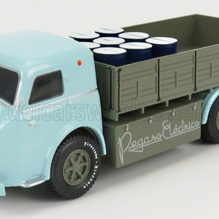 EDICOLA 1/43 PEGASO | Z-1601 TRUCK ELECTRICO 1952 | LIGHT BLUE GREY