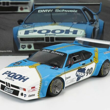 WERK83 1/18 BMW | M1 PROCAR N 90 PROCAR SERIE 1980 MARC SURER | WHITE LIGHT BLUE