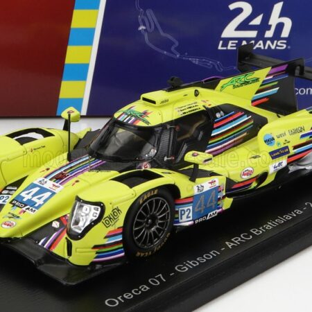 SPARK-MODEL 1/43 ORECA | GIBSON 07 GK428 4.2L V8 TEAM ARC BRATISLAVA N 44 24h LE MANS 2022 M.KONOPKA - B.VISCAAL - T.VAUTIER | YELLOW BLACK