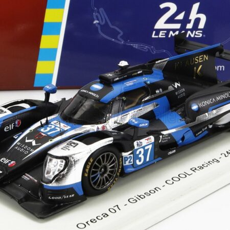 SPARK-MODEL 1/43 ORECA | GIBSON 07 GK428 4.2L V8 TEAM COOL RACING N 37 24h LE MANS 2022 Y.YE - R.TAYLOR - N.KRUTTEN | BLACK BLUE SILVER