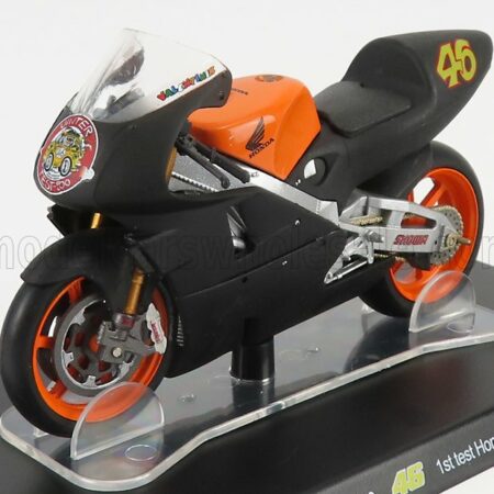 EDICOLA 1/18 HONDA | NSR500 N 46 TEST BIKE JEREZ 1999 VALENTINO ROSSI | BLACK ORANGE