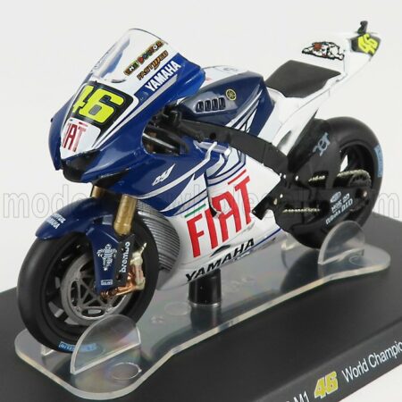 EDICOLA 1/18 YAMAHA | YZR M1 N 46 MOTOGP SEASON 2007 VALENTINO ROSSI | WHITE BLUE