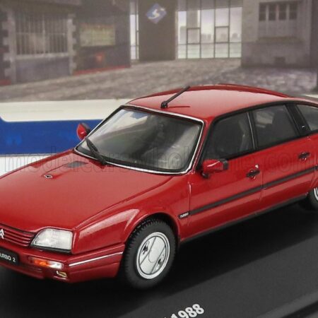 SOLIDO 1/43 CITROEN | CX 2400 GTi TURBO 2 1990 | RED MET