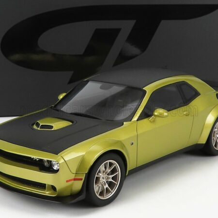 GT-SPIRIT 1/18 DODGE | CHALLENGER R/T SCAT PACK 2020 | GREEN MET BLACK