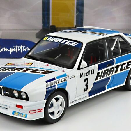 SOLIDO 1/18 BMW | 3-SERIES (E30) Gr.A N 3 RALLY DEUTCHLAND 1990 | WHITE 2 TONE BLUE