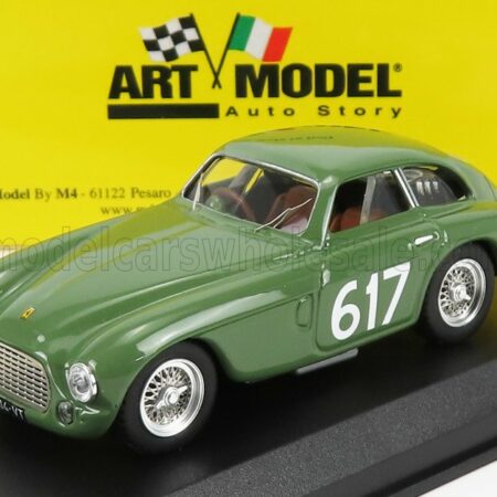 ART-MODEL 1/43 FERRARI | 212 EXPORT TOURING BERLINETTA N 617 MILLE MIGLIA 1953 GERINI - DONAZZOLO | GREEN