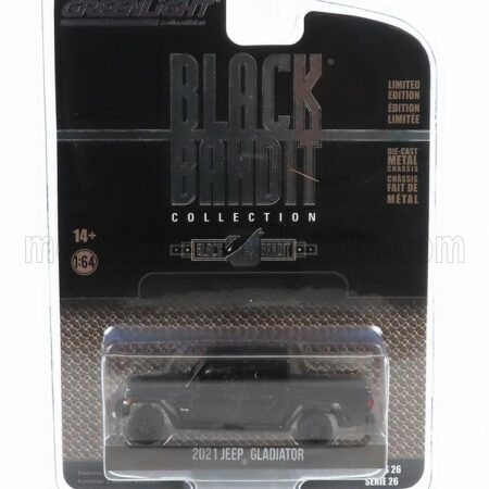 GREENLIGHT 1/64 JEEP | GLADIATOR PICK-UP 2021 - BLACK BANDIT | BLACK