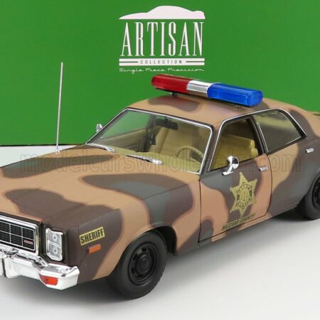 GREENLIGHT 1/18 DODGE | MONACO HAZZARD POLICE HAZZARD COUNTY 1978 | CAMOUFLAGE