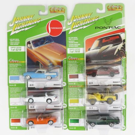 JOHNNY LIGHTNING 1/64 JEEP | SET ASSORTMENT 6 PIECES | VARIOUS