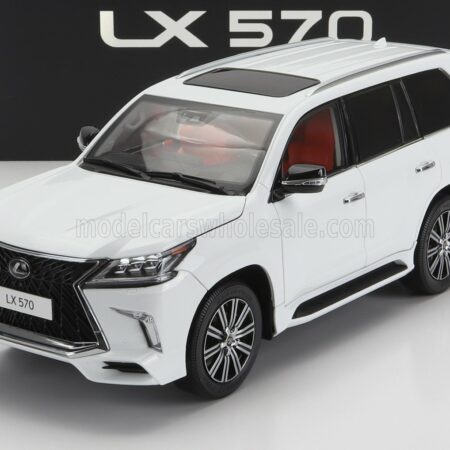 LCD-MODEL 1/18 LEXUS | LX570 2022 | WHITE