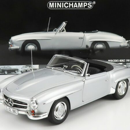 MINICHAMPS 1/18 MERCEDES BENZ | SL-CLASS 190SL (W121) SPIDER 1955 | SILVER