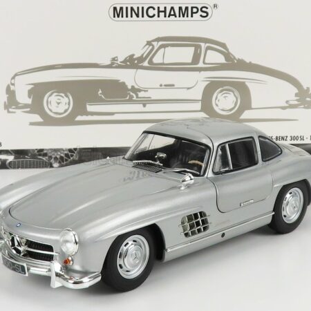 MINICHAMPS 1/18 MERCEDES BENZ | SL-CLASS 300SL COUPE GULLWING (W198) 1954 | SILVER