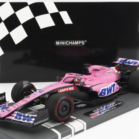 MINICHAMPS 1/18 ALPINE | F1 A522 TEAM ALPINE BWT N 14 BAHRAIN GP 2022 FERNANDO ALONSO | PINK