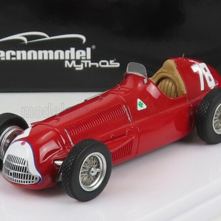 TECNOMODEL 1/43 ALFA ROMEO | F1 ALFETTA 159 N 78 GERMAN GP 1951 PAUL PIETSCH | RED