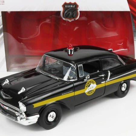 HIGHWAY61 1/18 CHEVROLET | 150 SEDAN KENTUCKY STATE POLICE 1957 | BLACK